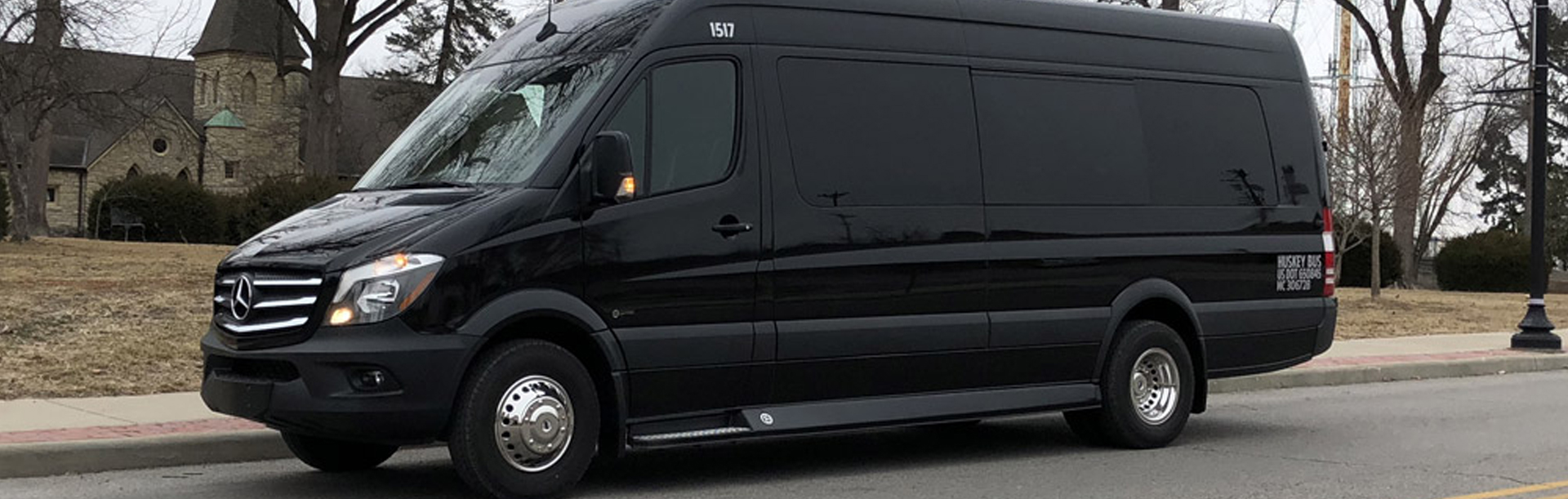 13 Passenger Van Rental in Missouri Huskey Trailways