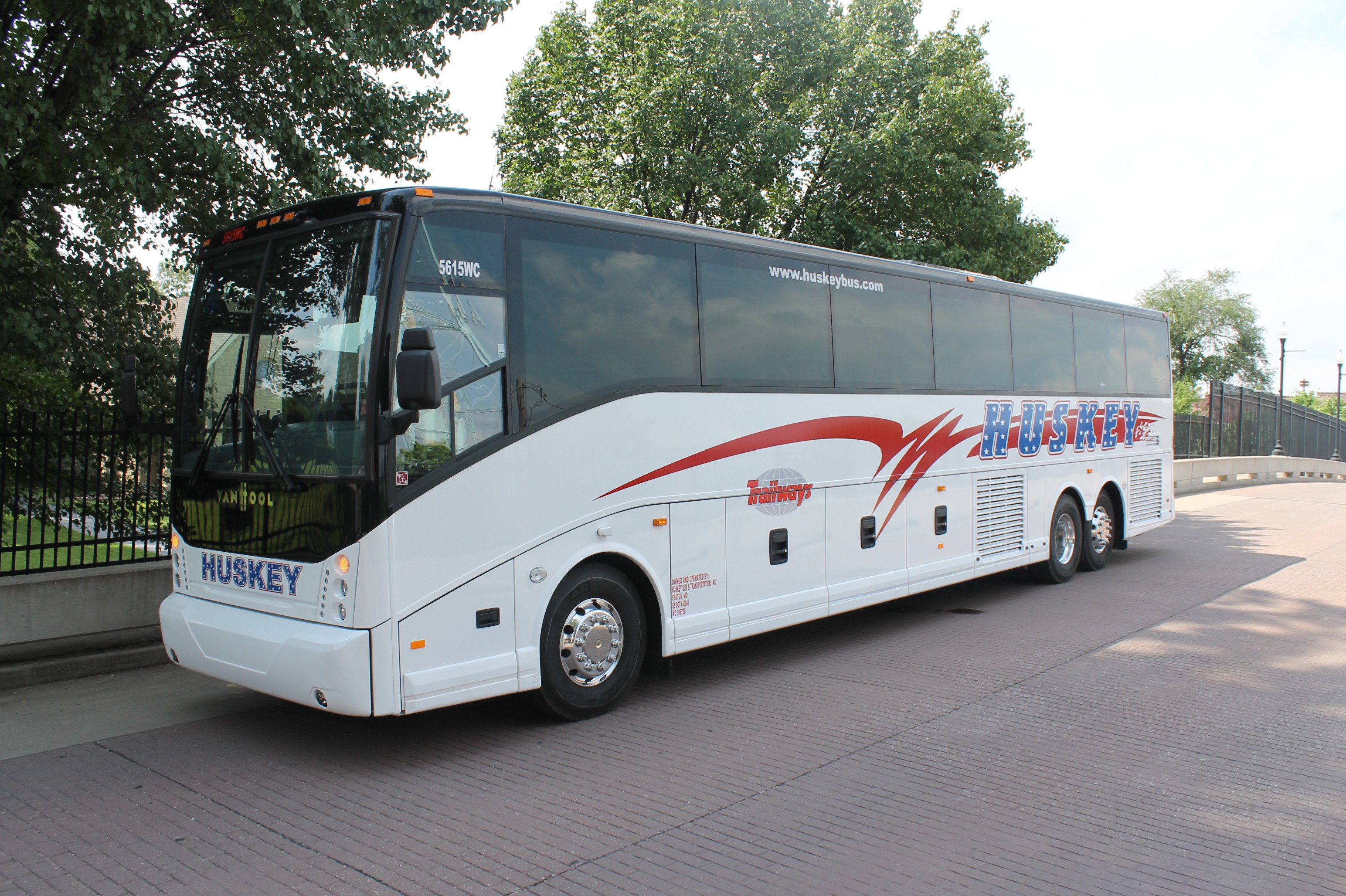 57 Passenger Motorcoach Charter Bus