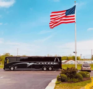 military bus for military transportation 
